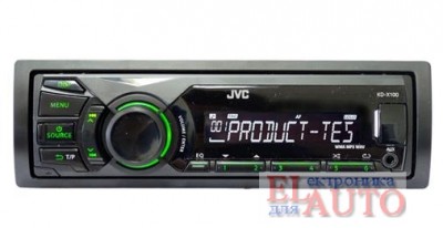 Автомагнитола JVC-X100 Mp3, WMA, USB, Aux