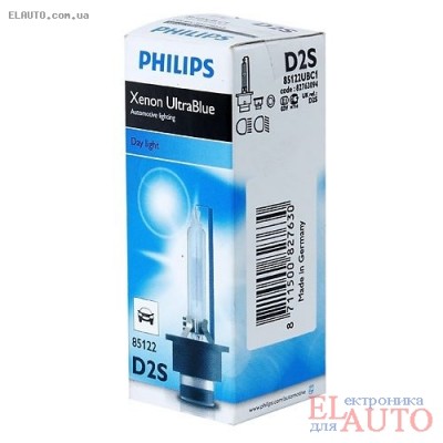Ксеноновая лампа Philips D2S 85122UB 6000K Оригинальные ксеноновые лампы. Производство Германия.