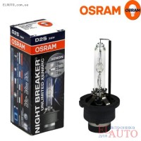 Ксеноновая лампа Osram Xenarc D2S 35W 66240 XNB +70% NIGHT BREAKER UNLIMITED
