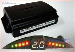 Парктроник Tiger TG-P4 slim Задний партктроник на 4 датчика с LED дисплеем 