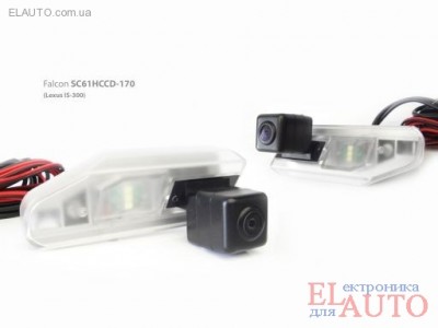 Камера Falcon SC62HCCD-170 LEXUS IS-300    Камера заднего вида, тип матрицы – HCCD.
 Система видеосигнала - NTSC. Разрешение - 480 тв-линий. 
Минимальная освещенность  - 0.1 Люкс. Парковочная разметка.