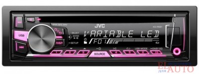 CD/MP3-ресивер JVC KD-R561EY CD-ресивер с входами USB и AUX на передней панели