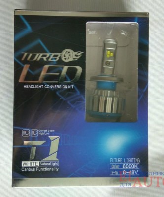 Turbo LED LED лампы в фары H4 Bi