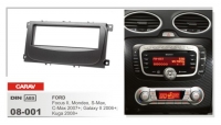 CARAV 08-001  1 DIN  Ford Focus II 2007+ / Mondeo 2007+ / S-Max 2007+ / C-Max 2007+ / Galaxy 2006+ / Kuga 2008+